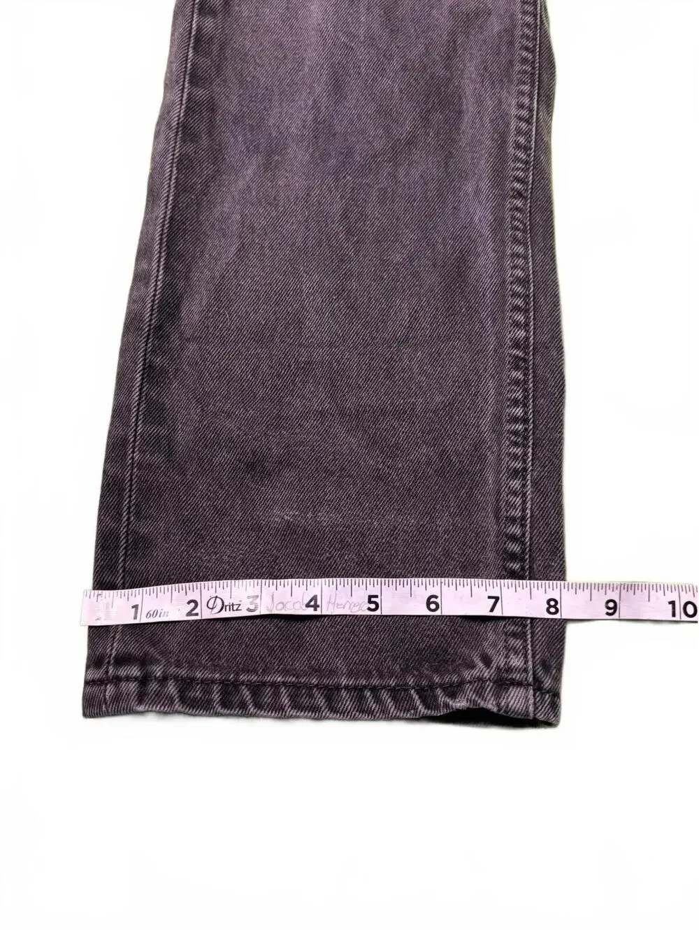 Levi's 505 Men's Black Straight Leg Jeans Size 29x34